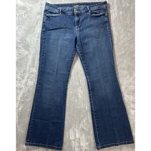 Old Navy Jeans Womens 12 The Diva Low-Rise Wide-Leg Boho Hippie Americana